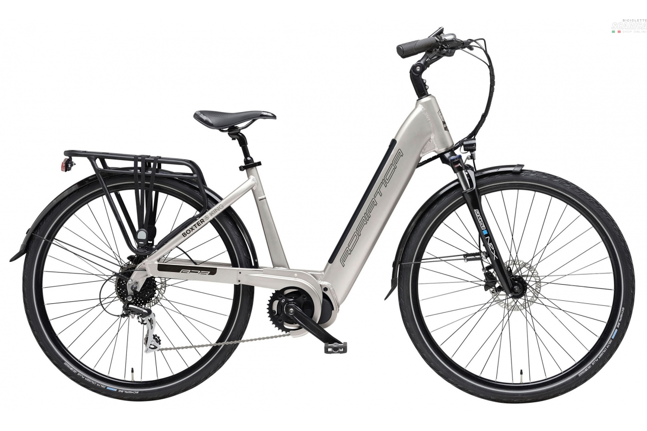 ADRIATICA 3 KING DONNA 522WH 28 8V GRIGIO METALLIZZATO - ADRIATICA CICLI 4 ADRIATICA 3 KING DONNA 522WH 28 8V GRIGIO METALLIZZATO - ADRIATICA CICLI - immagine 2