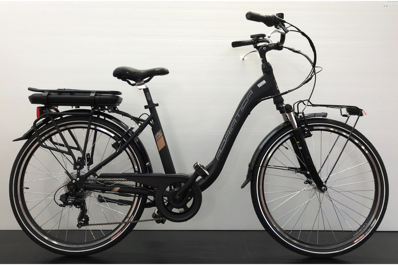 ADRIATICA E1 DONNA 468WH 26 6V NERO - ADRIATICA CICLI 3 ADRIATICA E1 DONNA 468WH 26 6V NERO - ADRIATICA CICLI
