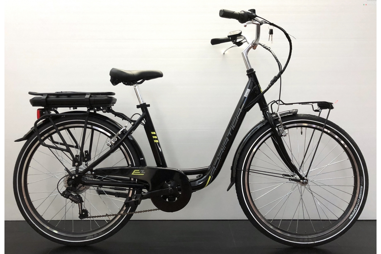 ADRIATICA E2 DONNA 360WH 26 6V NERO - ADRIATICA CICLI 3 ADRIATICA E2 DONNA 360WH 26 6V NERO - ADRIATICA CICLI