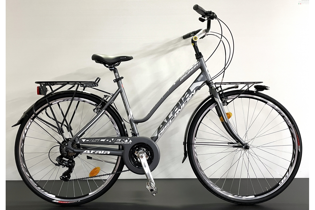 ATALA DISCOVERY S LADY 28 21V ANTRACITE BIANCO - ATALA BIKES 3 ATALA DISCOVERY S LADY 28 21V ANTRACITE BIANCO - ATALA BIKES