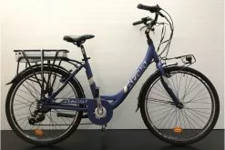 ATALA E-RUN 6.1 360 DONNA 26 7V BLU CHAMPAGNE - ATALA BIKES