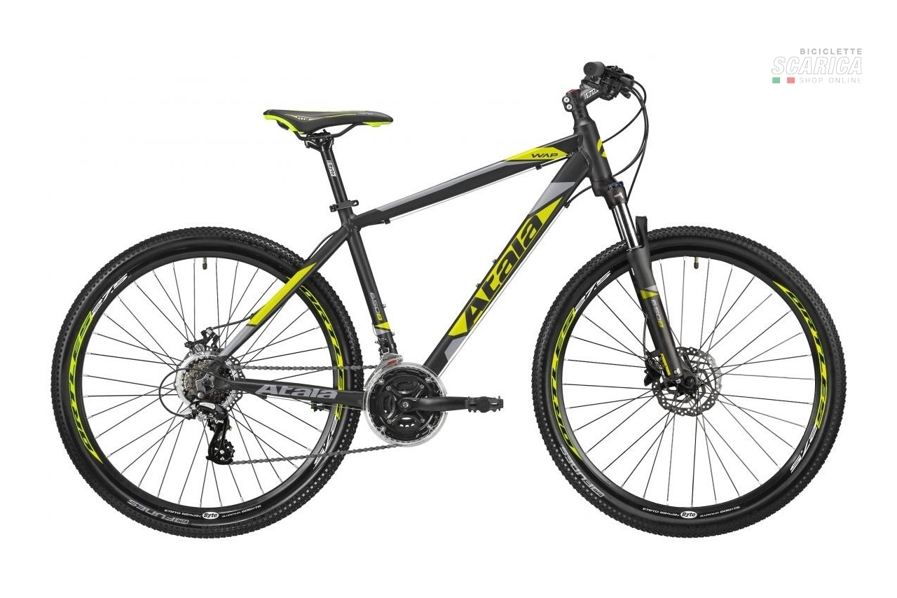 ATALA WAP 27.5 HD 24V NERO GIALLO - ATALA BIKES 4 ATALA WAP 27.5 HD 24V NERO GIALLO - ATALA BIKES - immagine 2