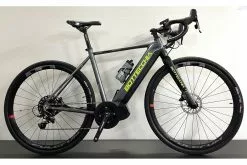 BOTTECCHIA BE85 MERAK GRAVEL 500WH 28 11V ANTRACITE VERDE - BOTTECCHIA CICLI