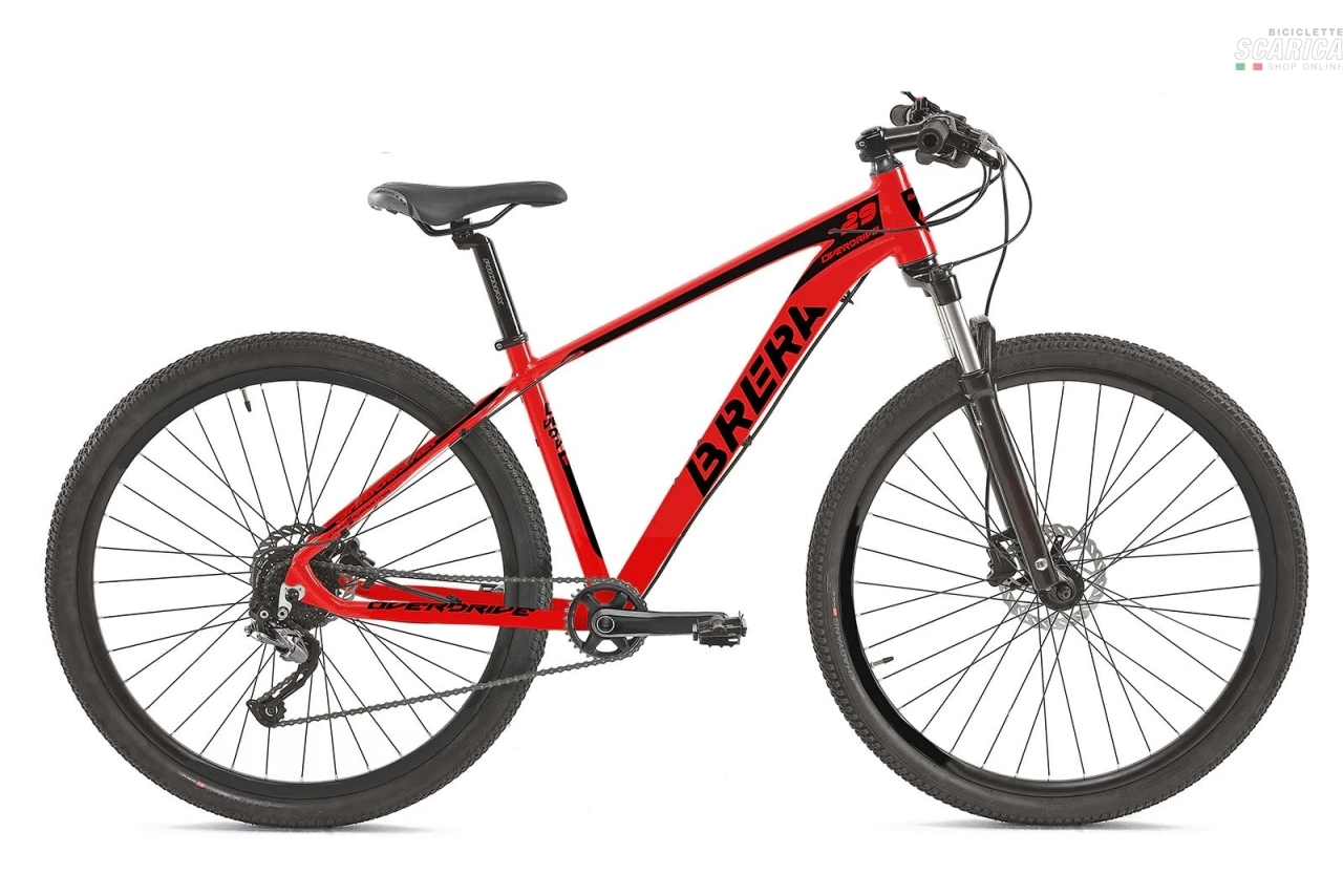 BRERA OVERDRIVE 29 SRAM 12V ROSSO - BRERA CICLI 4 BRERA OVERDRIVE 29 SRAM 12V ROSSO - BRERA CICLI - immagine 2