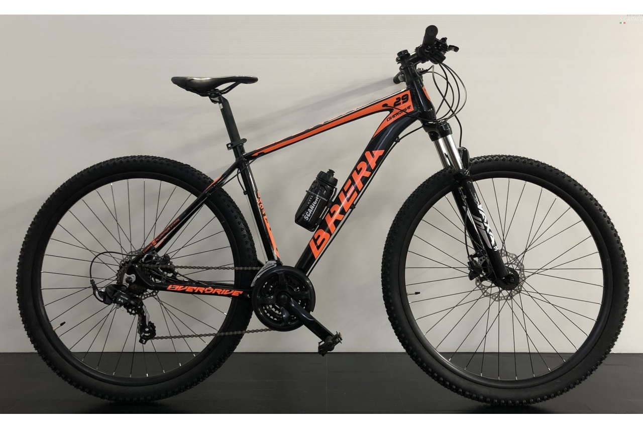 BRERA OVERDRIVE DISCO 29 21V NERO ARANCIO - BRERA CICLI 3 BRERA OVERDRIVE DISCO 29 21V NERO ARANCIO - BRERA CICLI