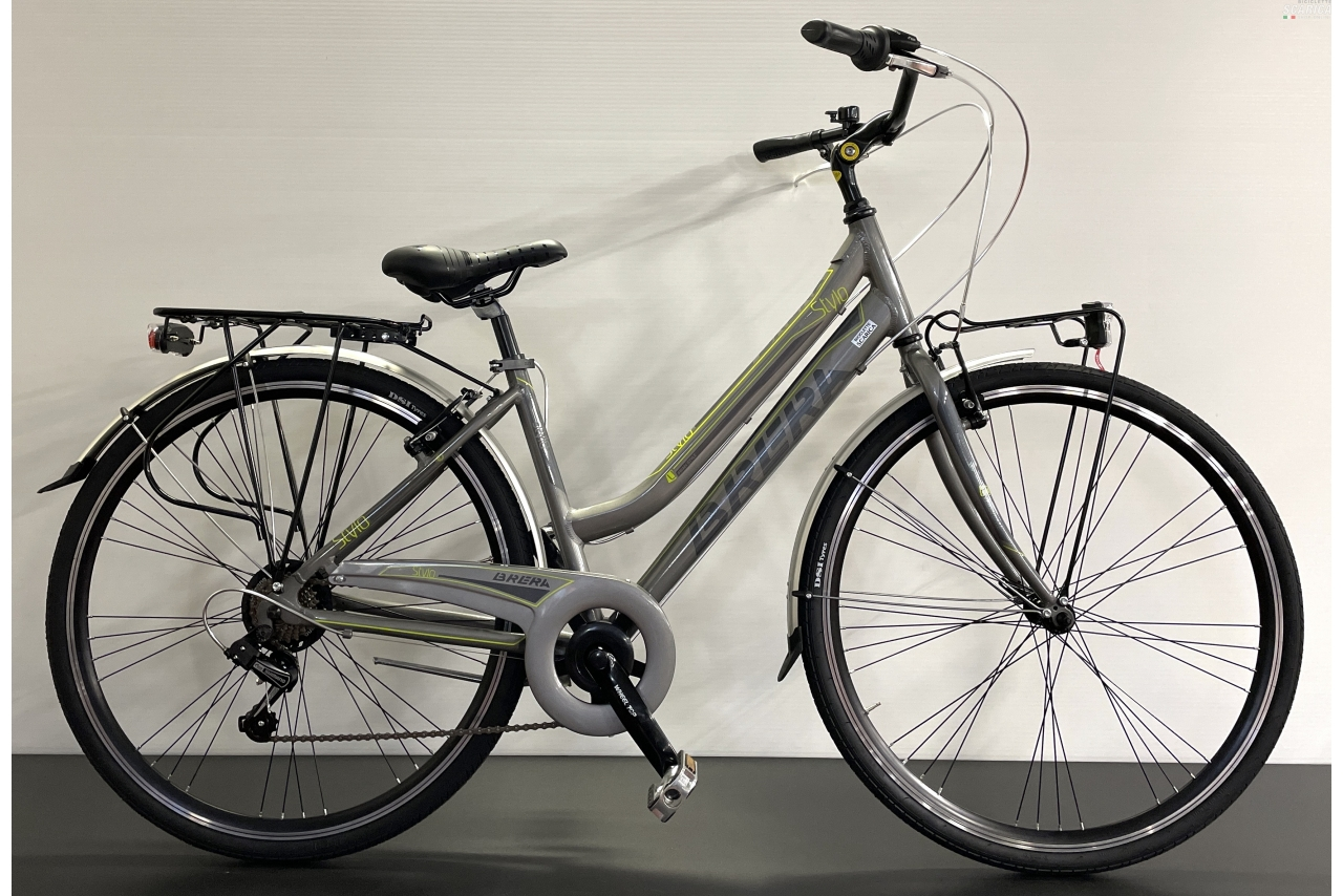 BRERA STYLO DONNA 28 7V ANTRACITE VERDE - BRERA CICLI 3 BRERA STYLO DONNA 28 7V ANTRACITE VERDE - BRERA CICLI