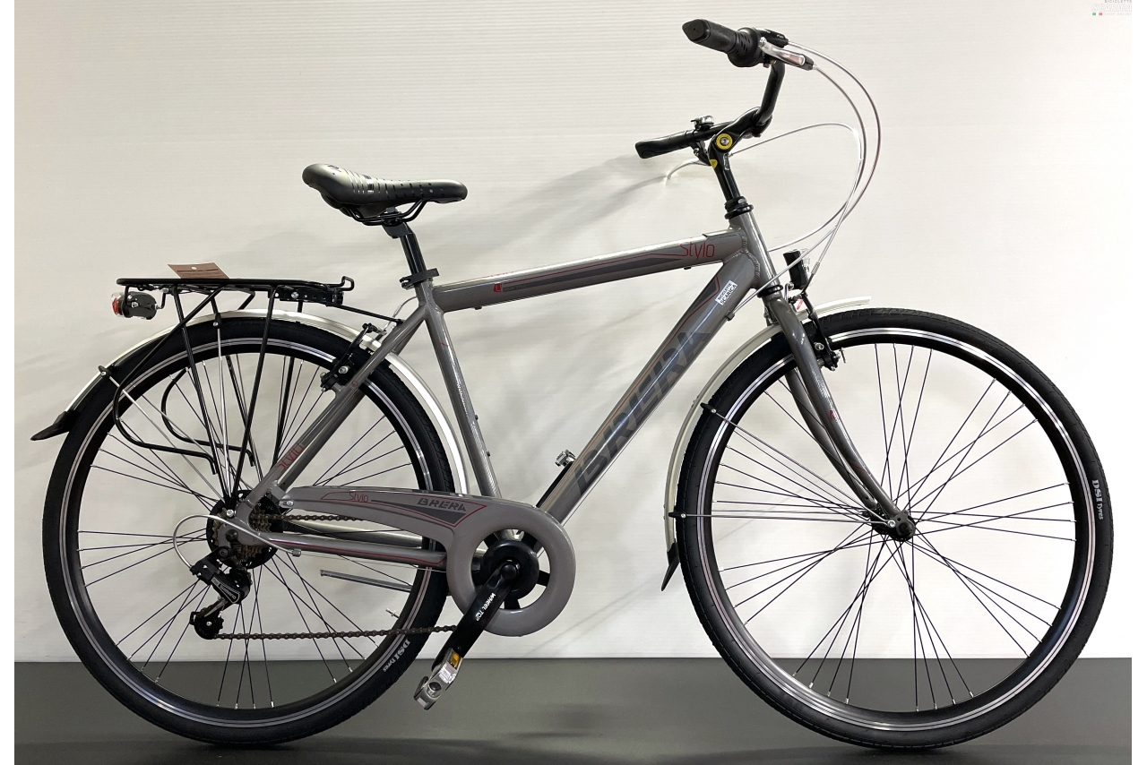 BRERA STYLO UOMO 28 7V ANTRACITE ROSSO - BRERA CICLI 3 BRERA STYLO UOMO 28 7V ANTRACITE ROSSO - BRERA CICLI