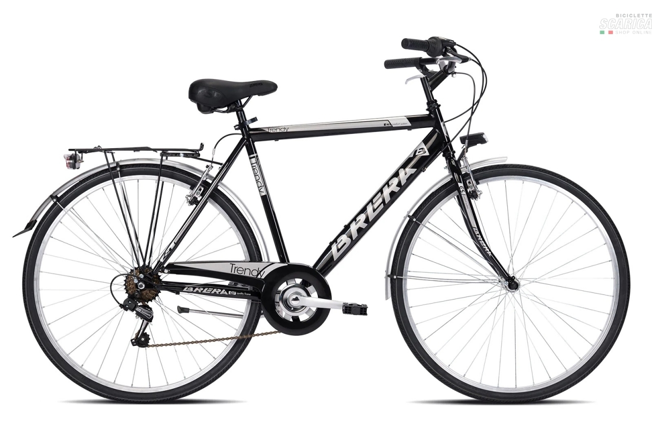 BRERA TRENDY UOMO 28 6V NERO ARGENTO - BRERA CICLI 4 BRERA TRENDY UOMO 28 6V NERO ARGENTO - BRERA CICLI - immagine 2