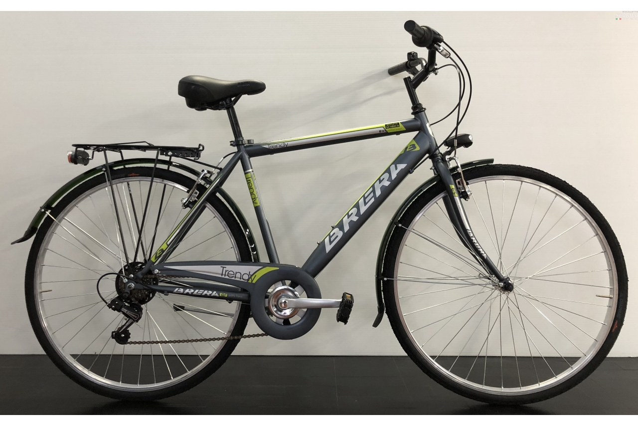 BRERA TRENDY UOMO 28 6V TITANIO VERDE - BRERA CICLI 3 BRERA TRENDY UOMO 28 6V TITANIO VERDE - BRERA CICLI