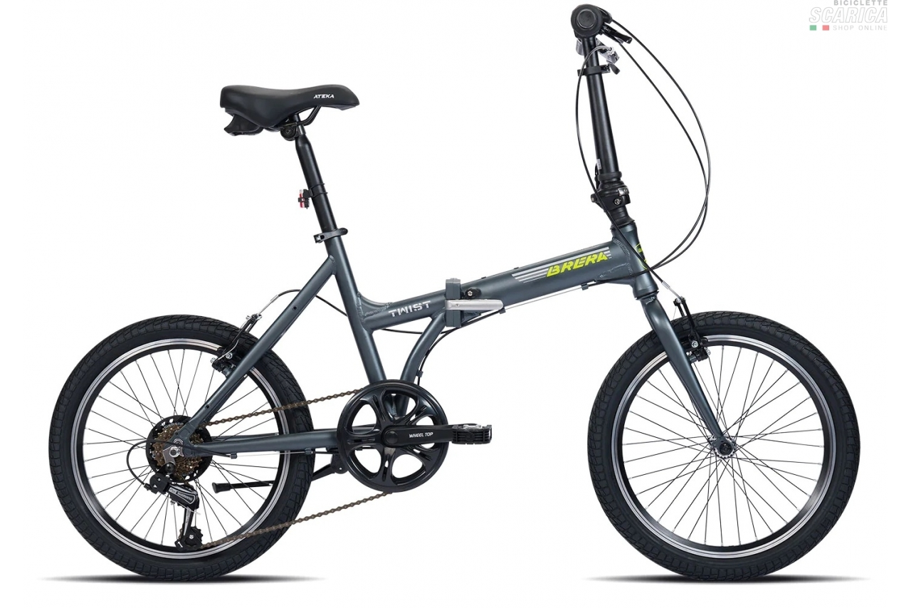BRERA TWIST ALLUMINIO 20 6V GRIGIO VERDE - BRERA CICLI 4 BRERA TWIST ALLUMINIO 20 6V GRIGIO VERDE - BRERA CICLI - immagine 2