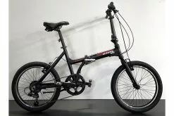 BRERA TWIST ALLUMINIO 20 6V NERO ROSSO - BRERA CICLI