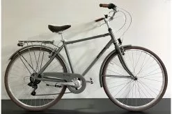 BRERA UNICA UOMO 28 6V GRIGIO OPACO - BRERA CICLI