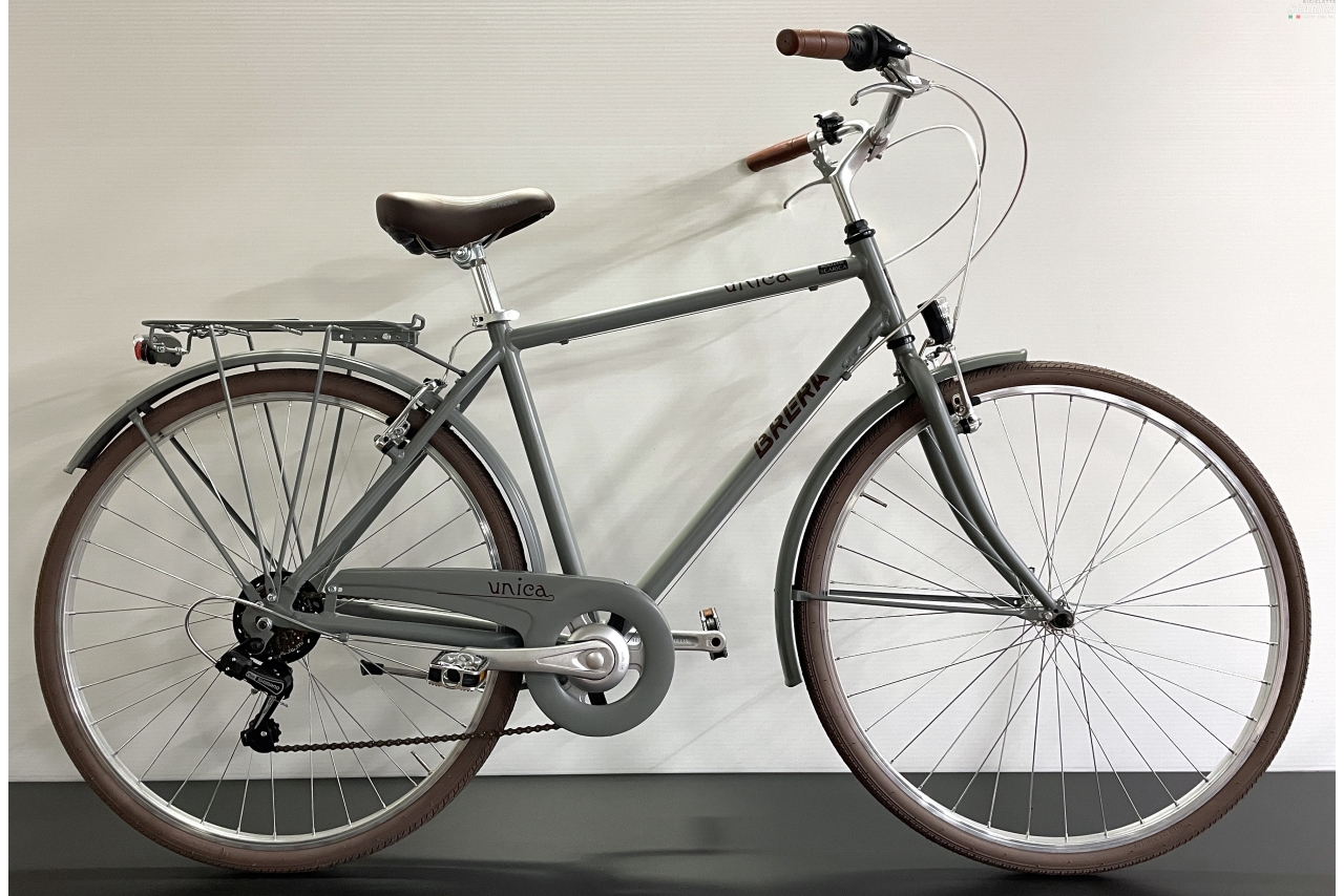 BRERA UNICA UOMO 28 6V GRIGIO OPACO - BRERA CICLI 3 BRERA UNICA UOMO 28 6V GRIGIO OPACO - BRERA CICLI