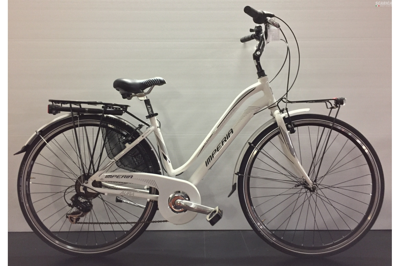 IMPERIA AURA DONNA 28 7V BIANCO - IMPERIA BIKE 3 IMPERIA AURA DONNA 28 7V BIANCO - IMPERIA BIKE