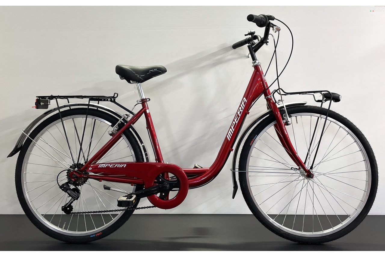 IMPERIA VENERE DONNA 26 6V ROSSO - IMPERIA BIKE 3 IMPERIA VENERE DONNA 26 6V ROSSO - IMPERIA BIKE