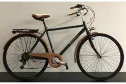 IMPERIA CITY RETRÒ UOMO 28 6V VERDE MARRONE - IMPERIA CICLI