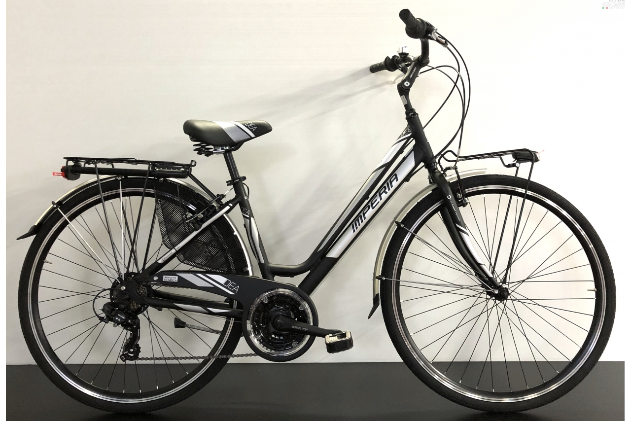IMPERIA DEA DONNA 28 21V NERO ARGENTO - IMPERIA BIKE 3 IMPERIA DEA DONNA 28 21V NERO ARGENTO - IMPERIA BIKE
