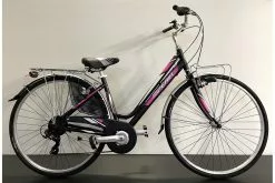 IMPERIA DEA DONNA 28 6V NERO FUXIA - IMPERIA BIKE