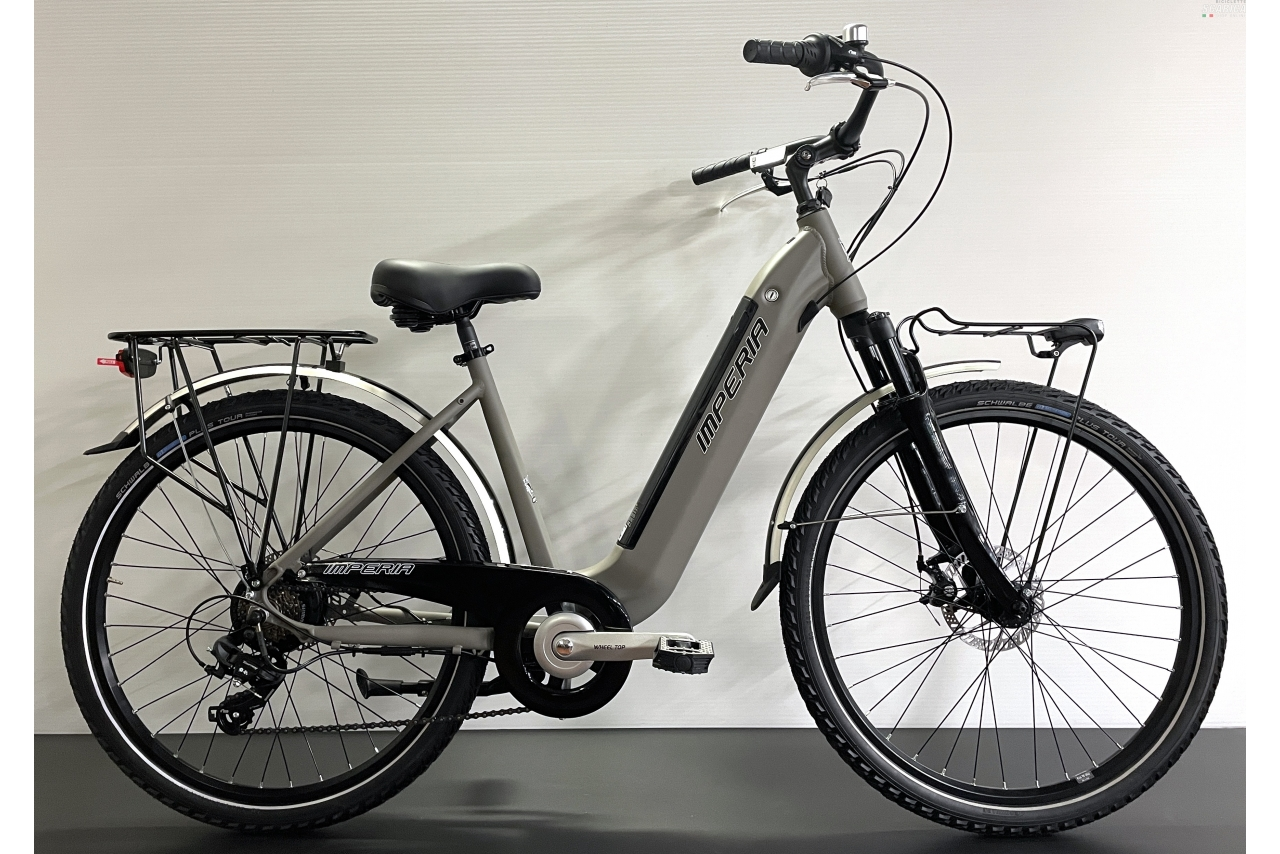 IMPERIA E-VENERE INTEGRATA 468WH 26 6V GRIGIO - IMPERIA BIKE 3 IMPERIA E-VENERE INTEGRATA 468WH 26 6V GRIGIO - IMPERIA BIKE