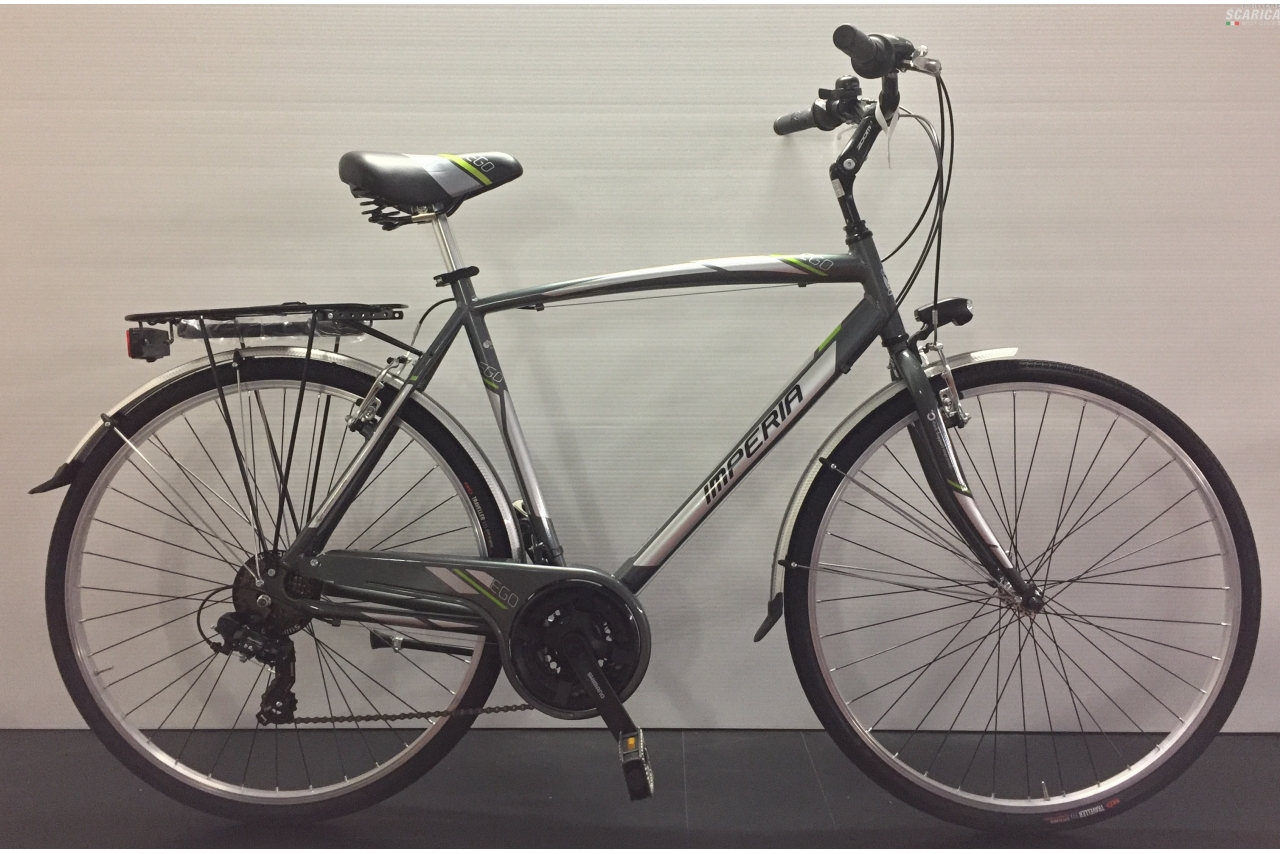 IMPERIA EGO UOMO 28 21V TITANIO-VERDE - IMPERIA BIKE 3 IMPERIA EGO UOMO 28 21V TITANIO-VERDE - IMPERIA BIKE