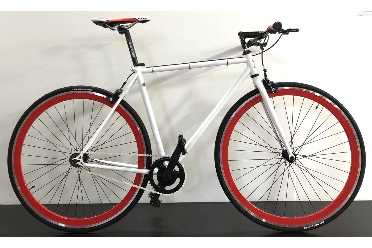 IMPERIA FIXED 28 1V BIANCO ROSSO - IMPERIA BIKE 3 IMPERIA FIXED 28 1V BIANCO ROSSO - IMPERIA BIKE