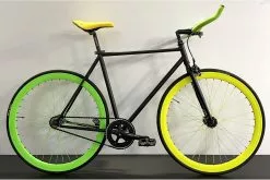IMPERIA FIXED 28 1V NERO GIALLO VERDE - IMPERIA BIKE