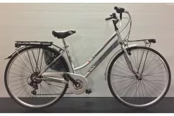 IMPERIA MOVING DONNA 28 6V ARGENTO ROSSO - IMPERIA BIKE