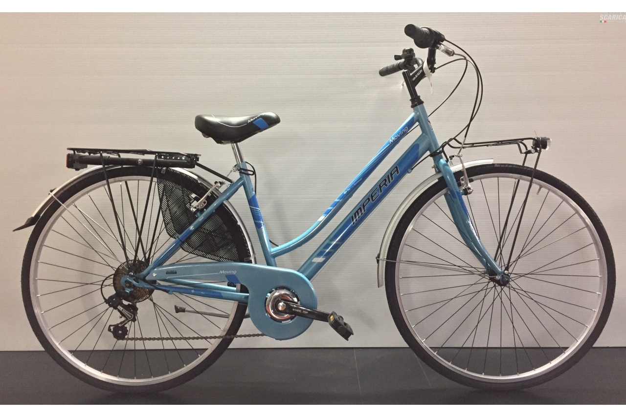 IMPERIA MOVING DONNA 28 6V AZZURRO - IMPERIA BIKE 3 IMPERIA MOVING DONNA 28 6V AZZURRO - IMPERIA BIKE