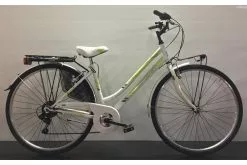 IMPERIA MOVING DONNA 28 6V BIANCO VERDE - IMPERIA BIKE