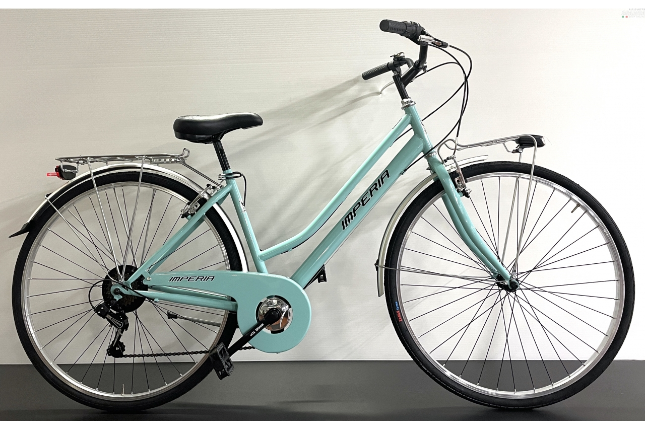 IMPERIA MOVING DONNA 28 6V VERDE TIFFANY - IMPERIA BIKE 3 IMPERIA MOVING DONNA 28 6V VERDE TIFFANY - IMPERIA BIKE