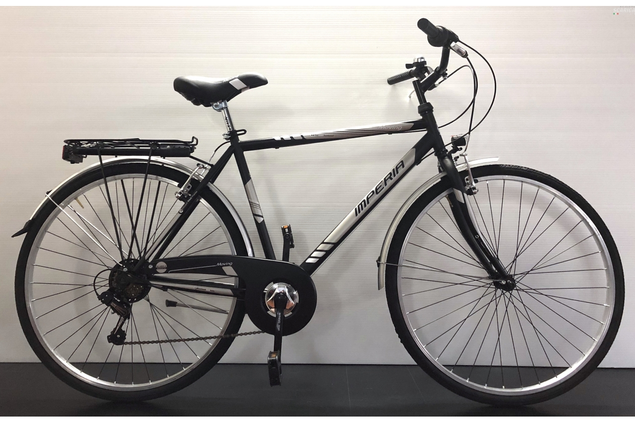 IMPERIA MOVING UOMO 28 6V NERO ARGENTO - IMPERIA BIKE 3 IMPERIA MOVING UOMO 28 6V NERO ARGENTO - IMPERIA BIKE