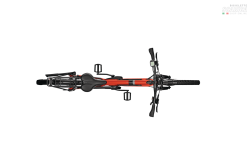 KALKHOFF ENTICE 3.B MOVE 500WH UOMO 27.5 8V REDORANGE MATT - -Vendite City kalkhoff entice 3b move 500wh uomo 28 8v redorange matt 4