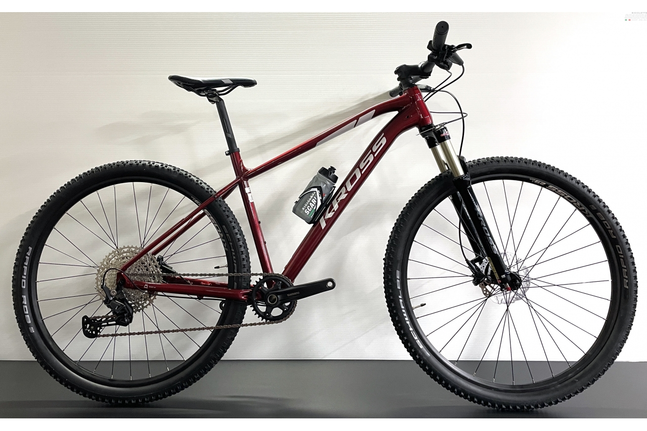 KROSS LEVEL 6.0 DEORE MIX 29 12V RUBY SILVER SHINE - KROSS BIKE 3 KROSS LEVEL 6.0 DEORE MIX 29 12V RUBY SILVER SHINE - KROSS BIKE