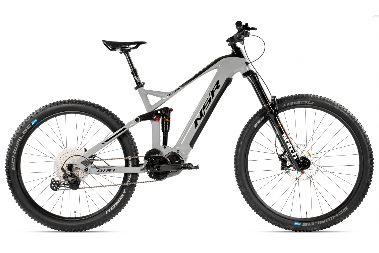 NSR DIRT FULL BOSCH 625WH 29/27.5+ 11V GRIGIO NERO - NSR TECNOBIKE 4 NSR DIRT FULL BOSCH 625WH 29/27.5+ 11V GRIGIO NERO - NSR TECNOBIKE - immagine 2