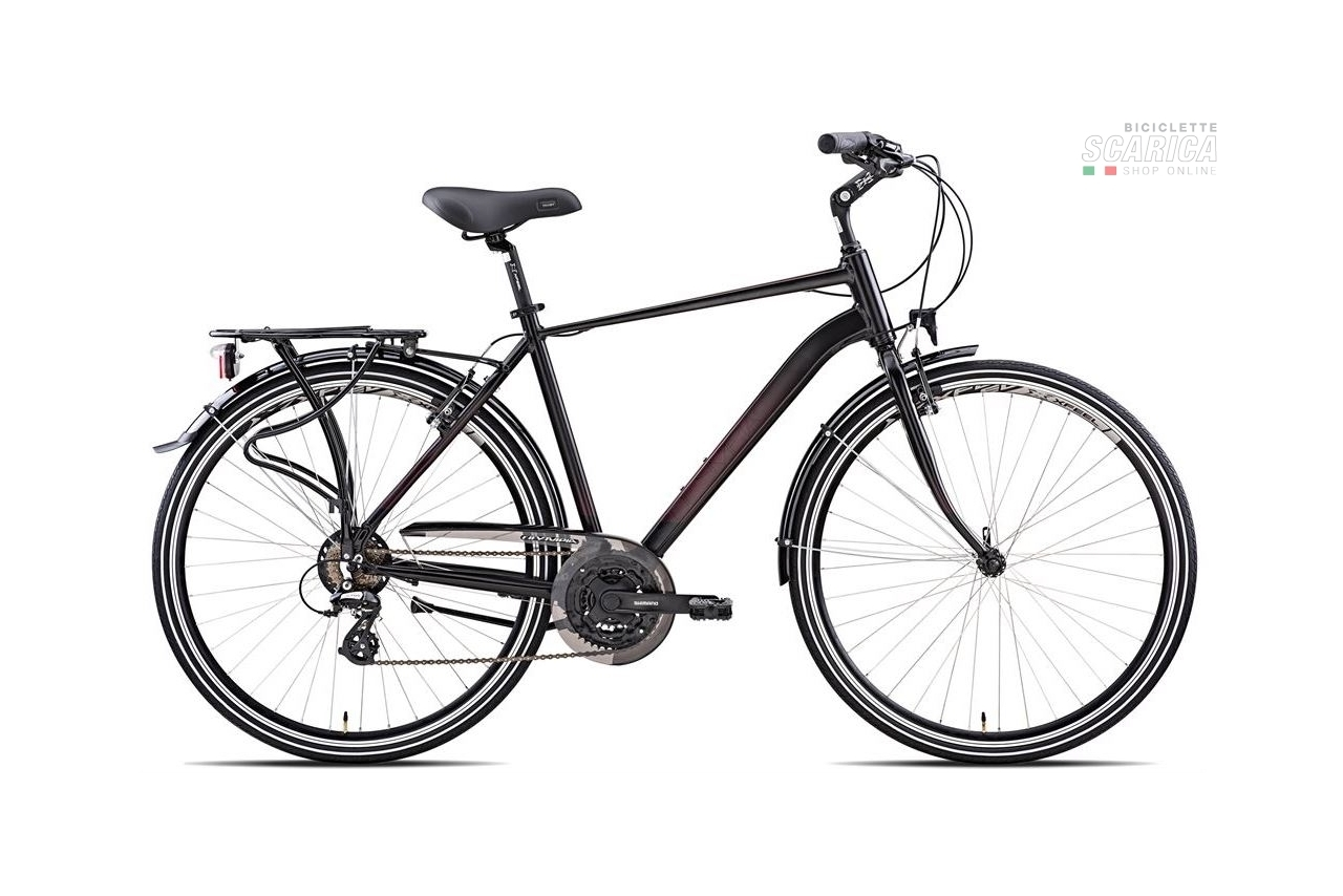 OLYMPIA COLLEGE UOMO 28 21V NERO ROSSO - OLYMPIA CICLI 4 OLYMPIA COLLEGE UOMO 28 21V NERO ROSSO - OLYMPIA CICLI - immagine 2