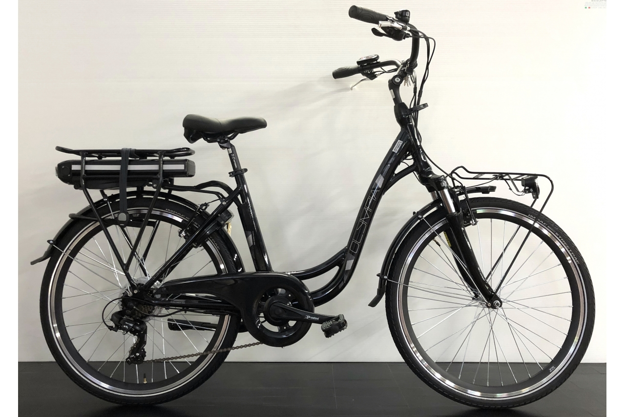 OLYMPIA ENERGÒ DONNA 365WH 26 7V NERO - OLYMPIA CICLI 3 OLYMPIA ENERGÒ DONNA 365WH 26 7V NERO - OLYMPIA CICLI