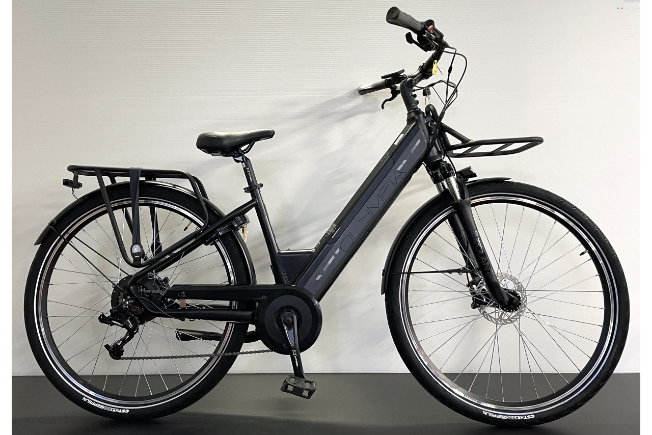 OLYMPIA SUPER ROADSTER COMFORT 28 7V NERO GRIGIO - OLYMPIA CICLI 3 OLYMPIA SUPER ROADSTER COMFORT 28 7V NERO GRIGIO - OLYMPIA CICLI