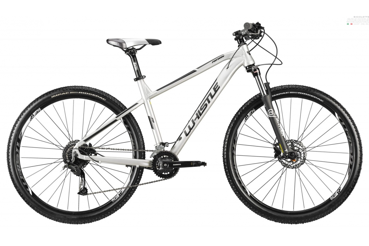 WHISTLE PATWIN 2162 29 18V ARGENTO NERO - WHISTLE BIKES 4 WHISTLE PATWIN 2162 29 18V ARGENTO NERO - WHISTLE BIKES - immagine 2